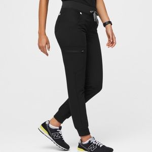 Figs Zamora Jogger Scrub Pants - Black